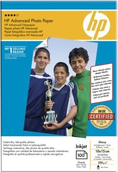 Фотопапір HP 10x15cm Advanced Glossy Photo Paper 100 аркушів (Q8692A)